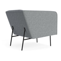 Dandy Lounge Chair in Kvadrat Guest Grey Blue - Angle 5