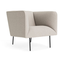 Dandy Lounge Chair in Landa Stone - Angle 3