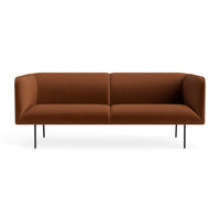 Dandy 86" Sofa in Copper Velvet - Angle 1