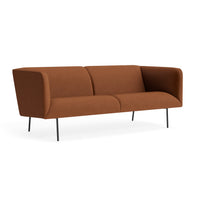 Dandy 86" Sofa in Copper Velvet - Angle 3