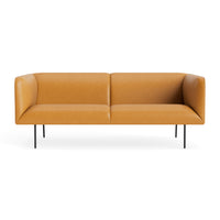 Dandy 86" Sofa in Canyon Leather - Angle 1