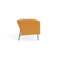 Dandy 86" Sofa in Canyon Leather - Angle 4