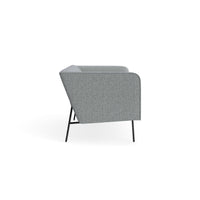 Dandy 86" Sofa in Kvadrat Guest Grey Blue - Angle 4