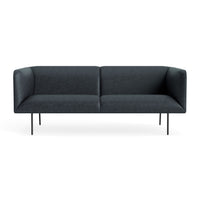 Dandy 86" Sofa in Ink Leather - Angle 1