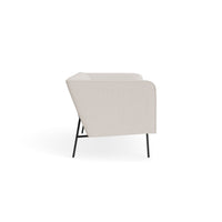 Dandy 86" Sofa in Vos Bone - Angle 3