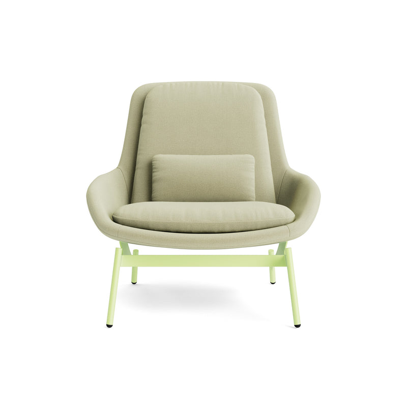 Field Lounge Chair in Maharam Mode in Yucca - Angle 1