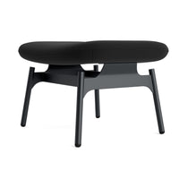 Field Ottoman in Maharam Meld in Panda - Angle 6
