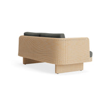 Loophole Outdoor 2 Seat Sofa in Toohey Charcoal - Angle 5