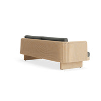 Loophole Outdoor 3 Seat Sofa in Toohey Charcoal - Angle 5