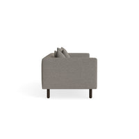 Mono 83" Sofa in Sanford Black - Angle 3