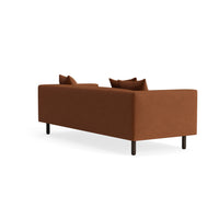 Mono 83" Sofa in Copper Velvet - Angle 4
