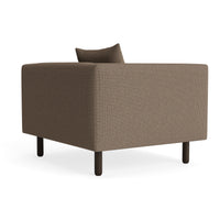 Mono Lounge Chair in Kvadrat Autumn Cardamom - Angle 4