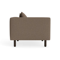 Mono Lounge Chair in Kvadrat Autumn Cardamom - Angle 3