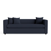 Mono 81" Sleeper Sofa in Kvadrat Autumn Navy - Angle 1