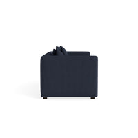 Mono 81" Sleeper Sofa in Kvadrat Autumn Navy - Angle 3