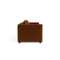 Mono 81" Sleeper Sofa in Copper Velvet - Angle 3