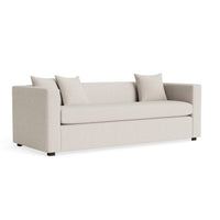 Mono 81" Sleeper Sofa in Landa Stone - Angle 2