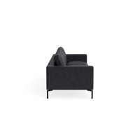 New Standard 104" Sofa in Granite Leather - Angle 6