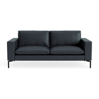 New Standard 78" Sofa in Ink Leather - Angle 1