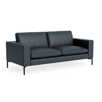 New Standard 78" Sofa in Ink Leather - Angle 2