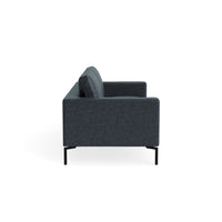 New Standard 78" Sofa in Ink Leather - Angle 3