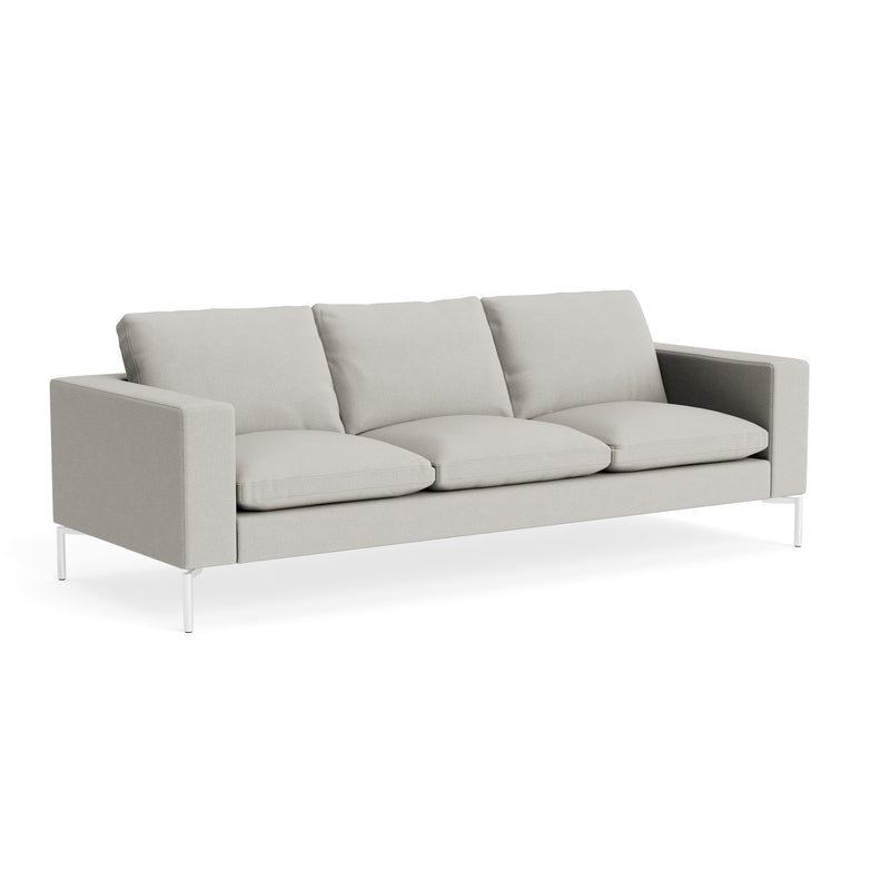 New Standard 92" Sofa in Maharam Mode in Clavicle - Angle 2