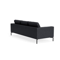 New Standard 92" Sofa in Granite Leather - Angle 4