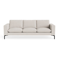 New Standard 92" Sofa in Vos Bone - Angle 1