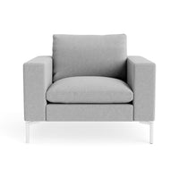 New Standard Lounge Chair in Maharam Mode in Intaglio - Angle 1