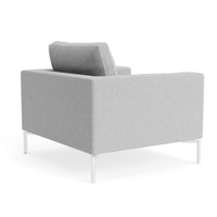 New Standard Lounge Chair in Maharam Mode in Intaglio - Angle 7