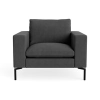 New Standard Lounge Chair in Maharam Meld in Panda - Angle 1