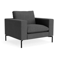 New Standard Lounge Chair in Maharam Meld in Panda - Angle 4