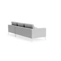 New Standard Sofa with Chaise in Maharam Mode in Intaglio - Angle 4