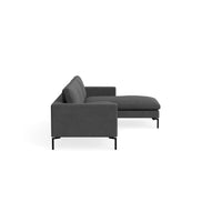 New Standard Sofa with Chaise in Maharam Meld in Panda - Angle 3