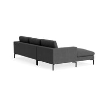 New Standard Sofa with Chaise in Maharam Meld in Panda - Angle 4