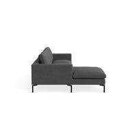 New Standard Sofa with Chaise in Maharam Meld in Panda - Angle 3