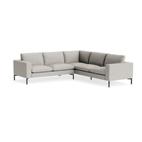 New Standard Sectional Sofa in Maharam Mode in Clavicle - Angle 2