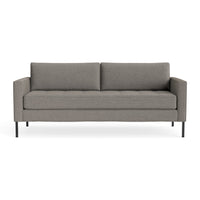 Paramount 80" Sofa in Sanford Black - Angle 1