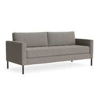 Paramount 80" Sofa in Sanford Black - Angle 5