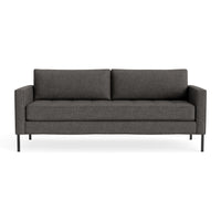 Paramount 80" Sofa in Kelso Charcoal - Angle 1