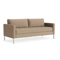 Paramount 80" Sofa in Otter Velvet - Angle 4