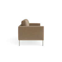 Paramount 80" Sofa in Otter Velvet - Angle 5