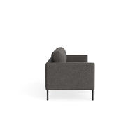 Paramount 95" Sofa in Kelso Charcoal - Angle 6