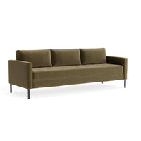 Paramount 95" Sofa in Moss Velvet - Angle 5