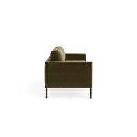 Paramount 95" Sofa in Moss Velvet - Angle 6