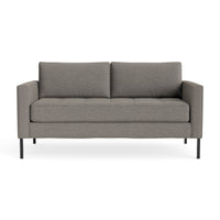 Paramount 66" Sofa in Sanford Black - Angle 1