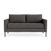 Paramount 66" Sofa in Kelso Charcoal - Angle 1