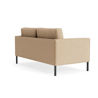 Paramount 66" Sofa in Camel Velvet - Angle 5