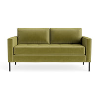 Paramount 66" Sofa in Loden Velvet - Angle 1