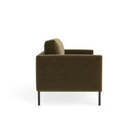 Paramount 66" Sofa in Moss Velvet - Angle 4